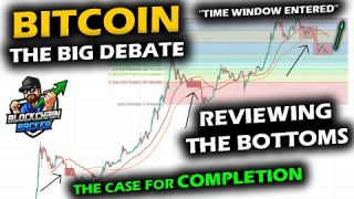 THE CASE FOR THE BOTTOM BEING IN as the Bitcoin Price Chart Enters Capitulation Crash Time Window