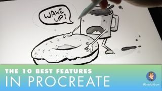Procreate's 10 Best Features (draw straight lines, paint bucket tool, gradients and more)